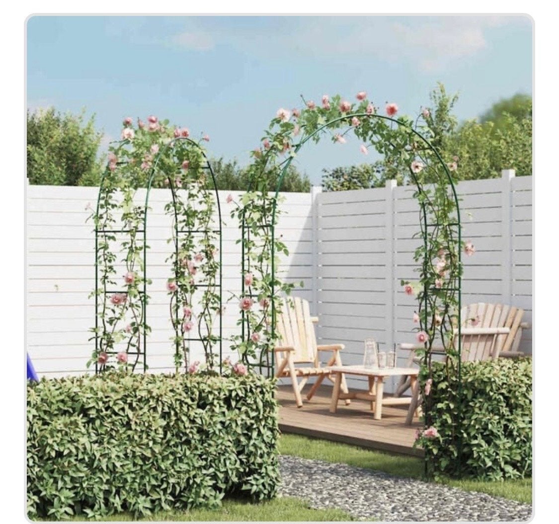 Vida XL Tuinbogen Set van 2 - Klimplantenrek Rozenboog, Ophalen, Nieuw