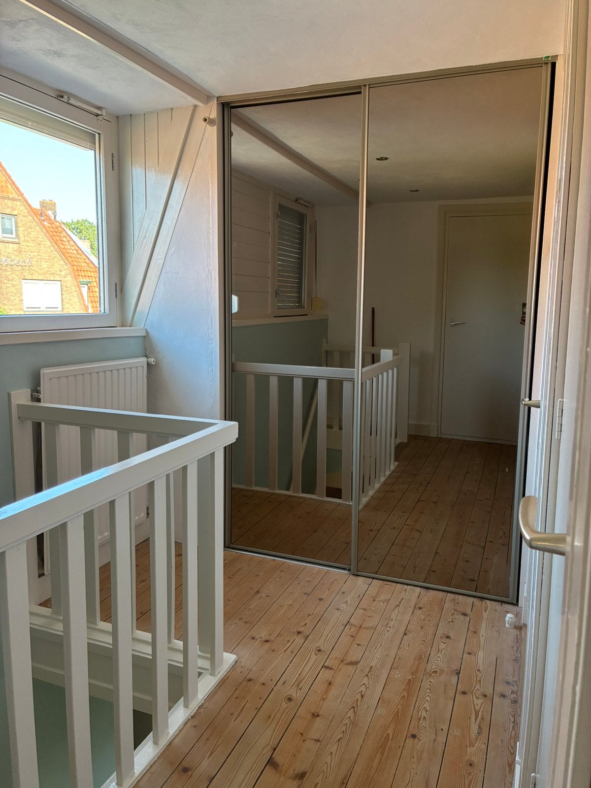 GRATIS! 2 Schuifkast DEUREN in spiegelrookglas, Huis en Inrichting, Ophalen, Gebruikt