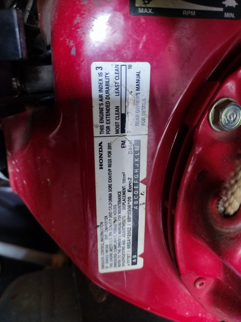 compressor met Honda motor, Doe-het-zelf en Verbouw, Compressors, Ophalen, Gebruikt, 6 tot 10 bar, Minder dan 200 liter/min