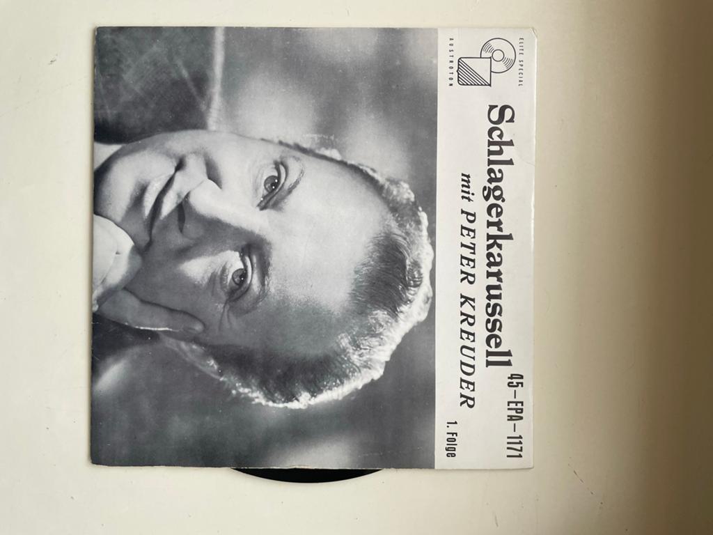 Peter Kreuder - Schlagerkarussell 45-EPA-1171, Ophalen of Verzenden, Modernisme tot heden, Gebruikt, Overige typen
