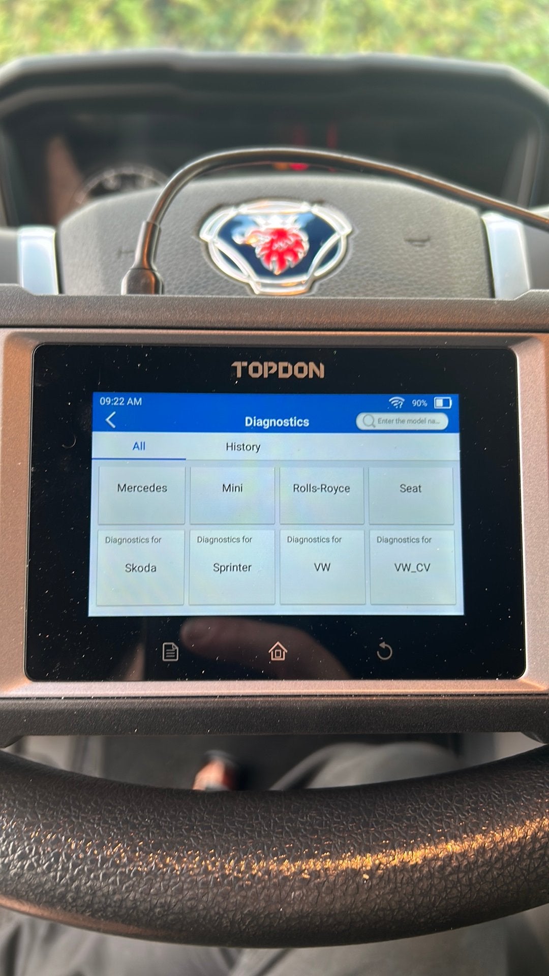 Topdon ArtiDiag EU, Auto diversen, Verzenden, Zo goed als nieuw