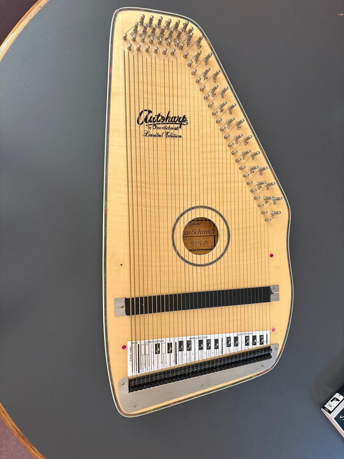Oscar Schmidt Autoharp Limited Edition, Ophalen of Verzenden, Zo goed als nieuw, Harp