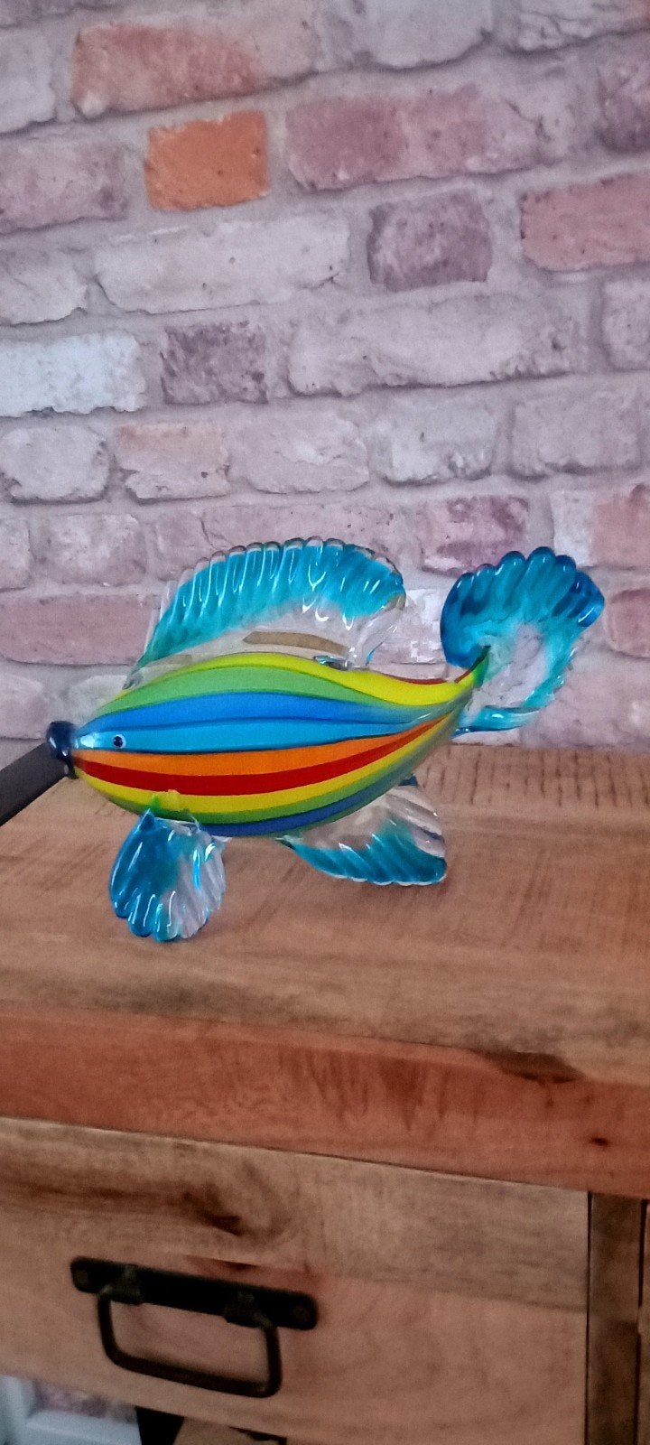 Murano Glas:Grote 26cm Vis Beeld♥️SALE VERKOOP♥️, Ophalen of Verzenden, Nieuw, Dier