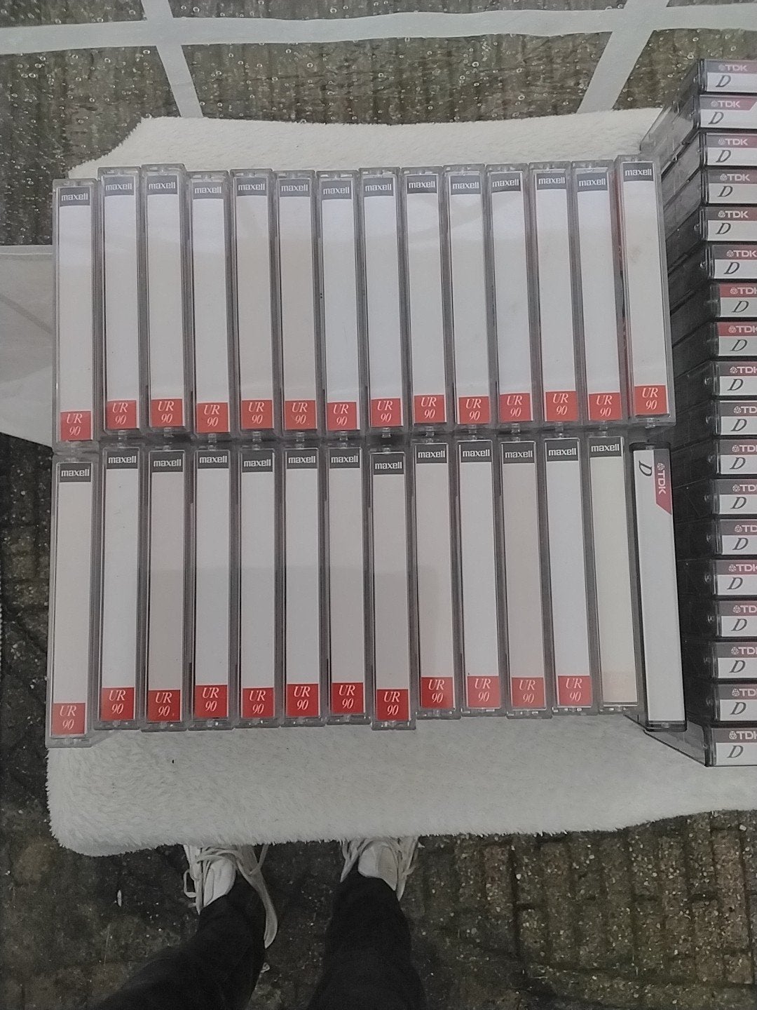 64   UR 90 en TDK D 90 cassettebandjes, Overige genres, Ophalen of Verzenden, Nieuw in verpakking, Onbespeeld