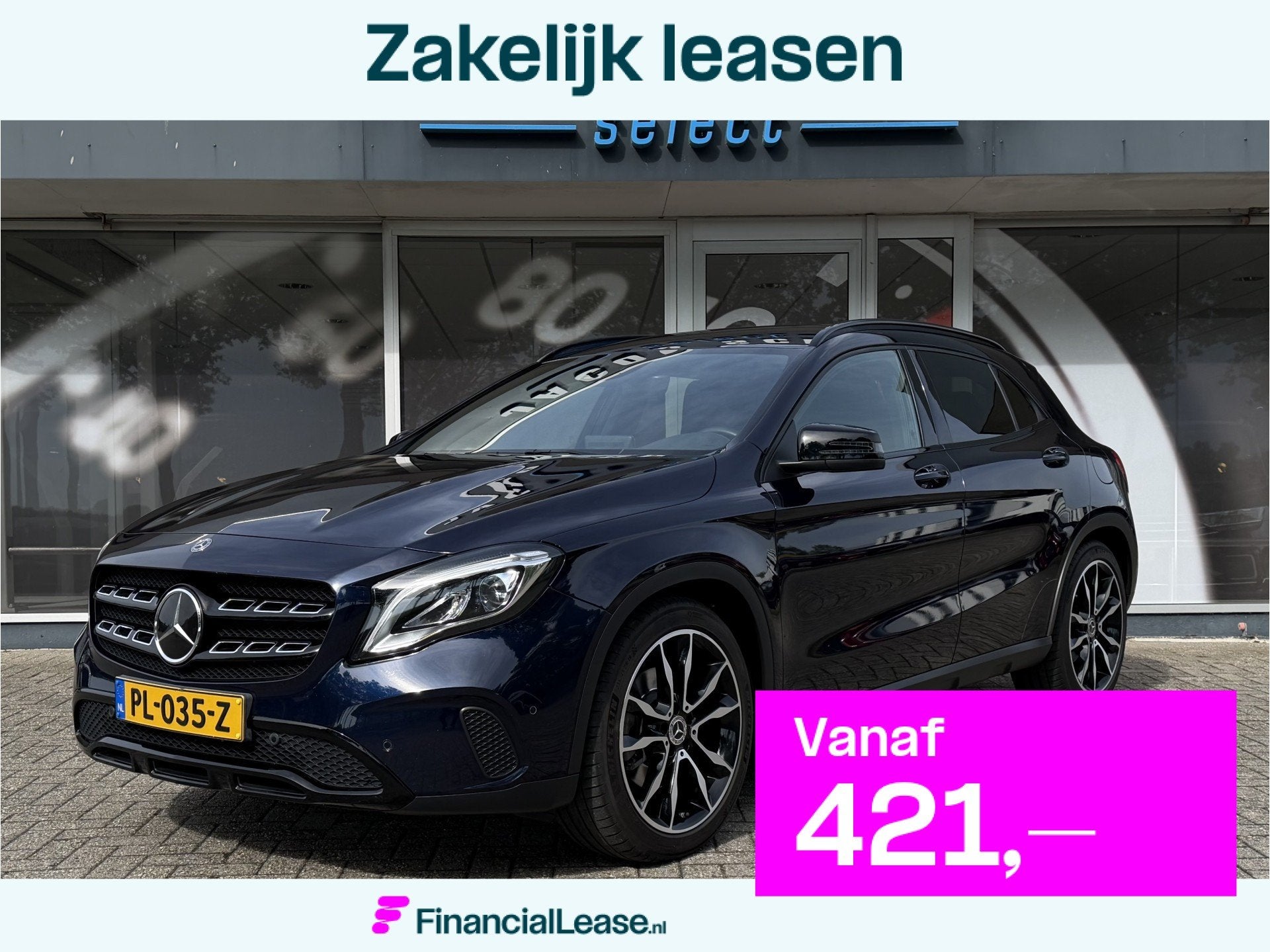 Mercedes-Benz GLA 250 Premium Plus / Automaat / Camera / Tre, Dealer onderhouden, 730 kg, Gebruikt, 4 cilinders