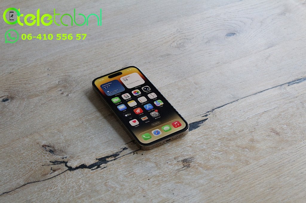 Apple iPhone 14 Pro - 128GB - Goud | Refurbished, Apple, Refurbished, Ophalen of Verzenden, Apple