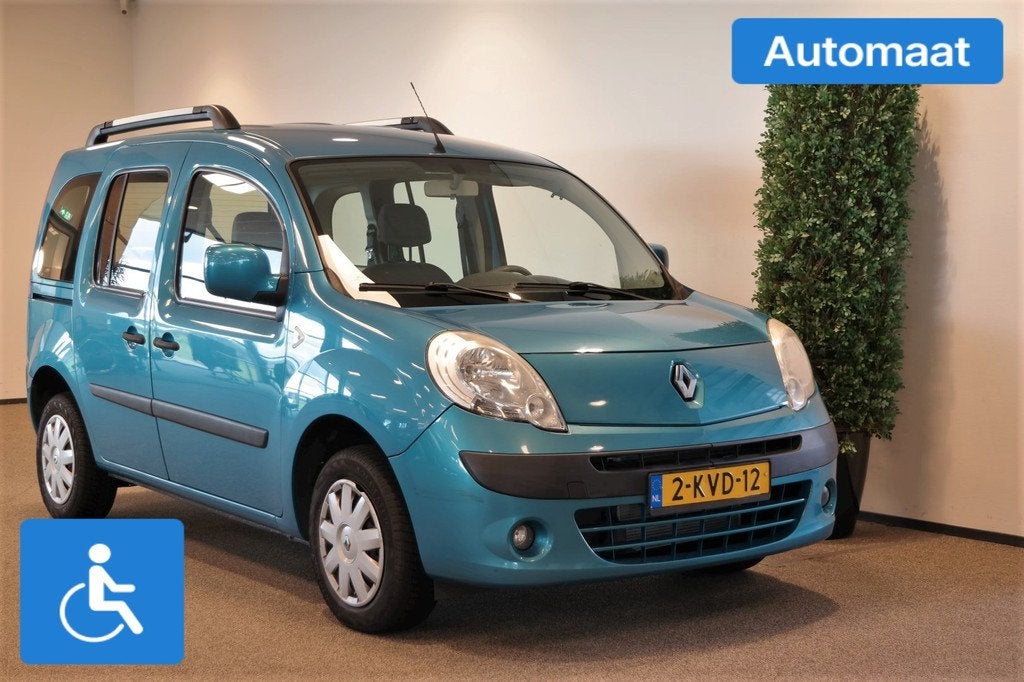 Renault Kangoo Rolstoelauto Automaat 3+1, Auto's, Renault, Bedrijf, Te koop, Kangoo, Aangepast voor mindervaliden, Airconditioning