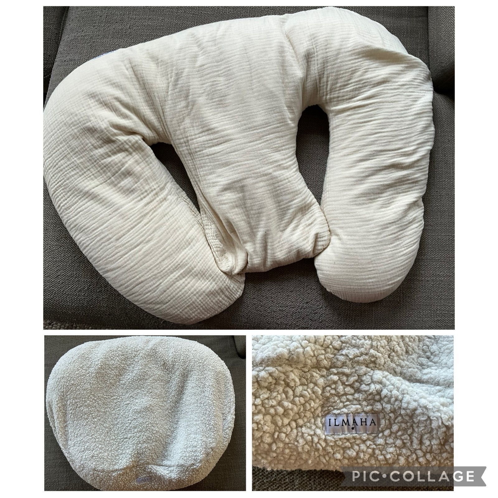 Ilmaha tweeling voedingskussen / relaxkussen, Ophalen of Verzenden, Zo goed als nieuw, Voedingskussen