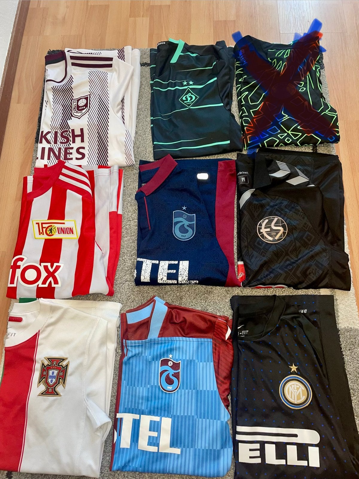 VOETBAL SHIRTS, Kleding | Heren, Ophalen of Verzenden, Zo goed als nieuw, Overige maten