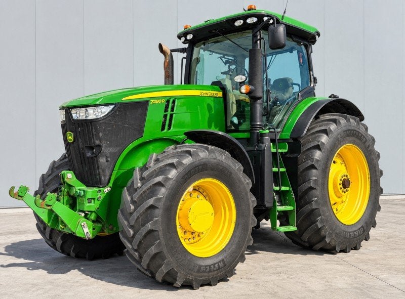 John Deere 7280R vierwielaangedraven landbouwtractor, Meer dan 160 Pk, John Deere