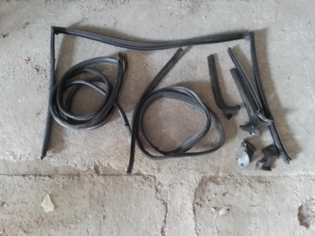 DAKRUBBERS PEUGEOT 206 CC, Auto-onderdelen, Niet ingevuld, Gebruikt, Niet ingevuld, Ophalen of Verzenden