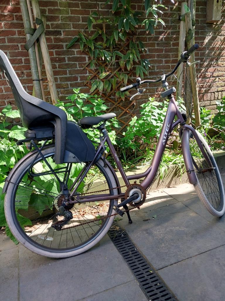 Altec damesfiets - Opknapper, Gebruikt, Velgrem, Versnellingen, 50 tot 53 cm