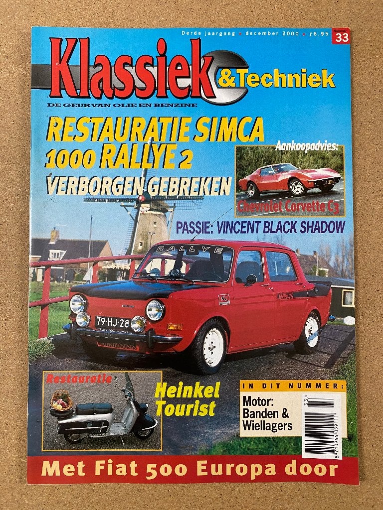 Klassiek & Techniek 33 2000, Verzenden, Gelezen, Algemeen
