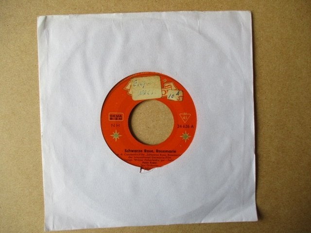 s2893 peter kraus - schwarze rose rosemarie, Ophalen, Gebruikt, Overige genres, 7 inch