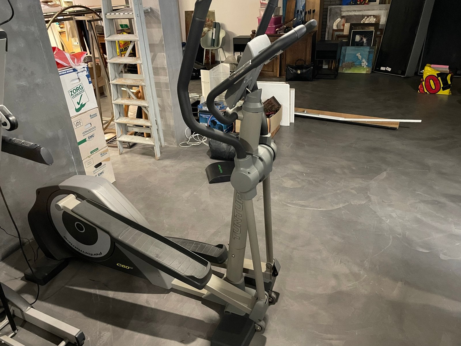 Tunturi Crosstrainer C60 performance, Ophalen, Benen, Zo goed als nieuw, Crosstrainer