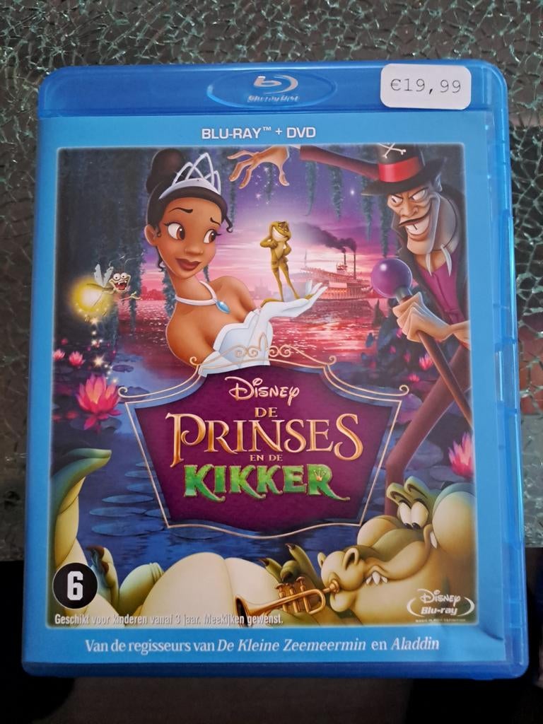 Prinses en de kikker (brd), Ophalen of Verzenden, Zo goed als nieuw, Tekenfilms en Animatie