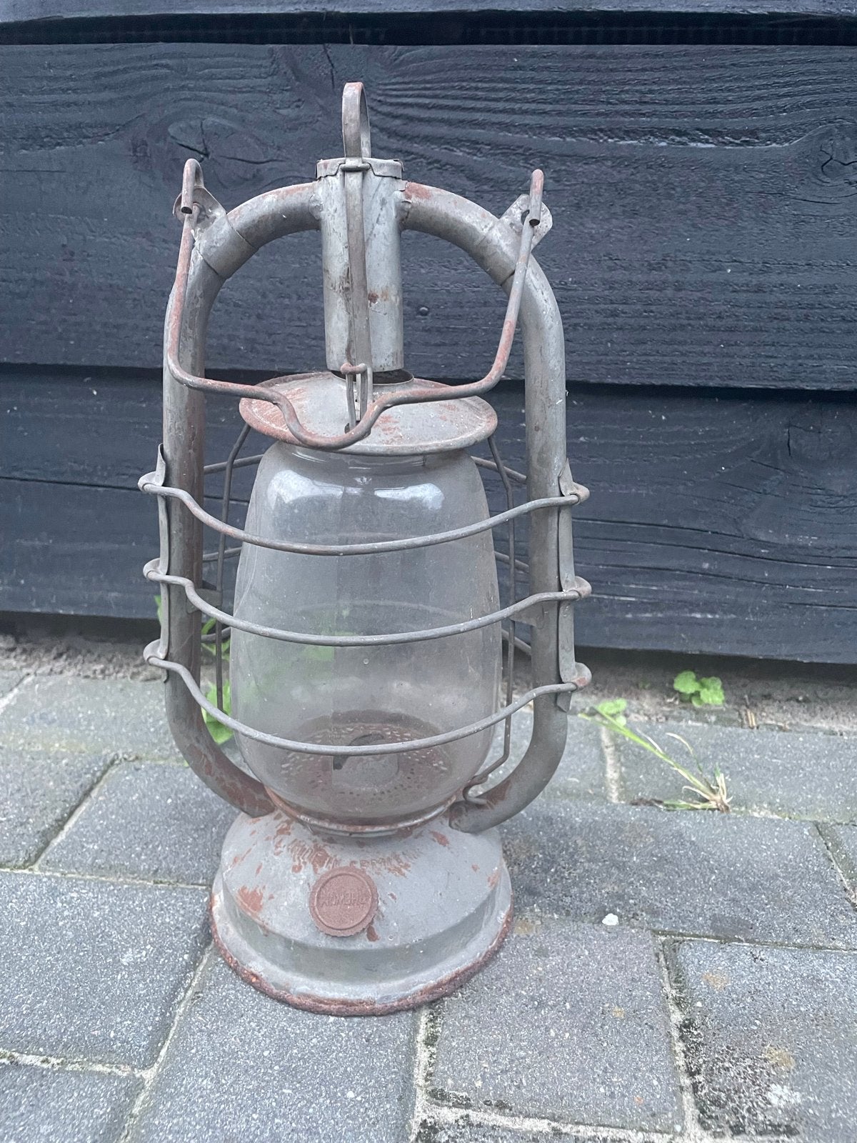 Antieke Rheinland Stormlantaarn - Made in Germany, Ophalen