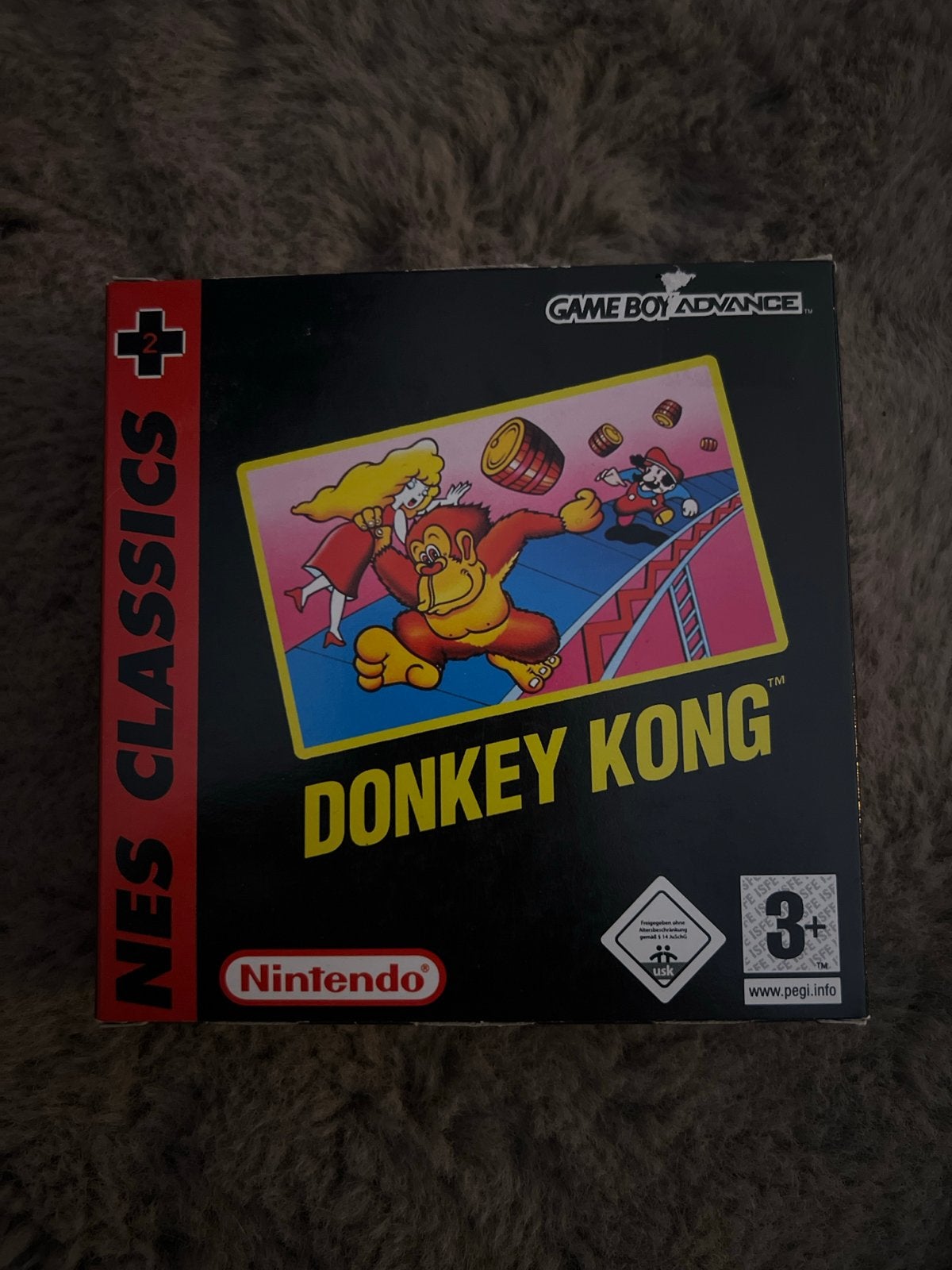 Donkey Kong NES Classics Game Boy Advance, 1 speler, Ophalen of Verzenden, Zo goed als nieuw, Vanaf 3 jaar