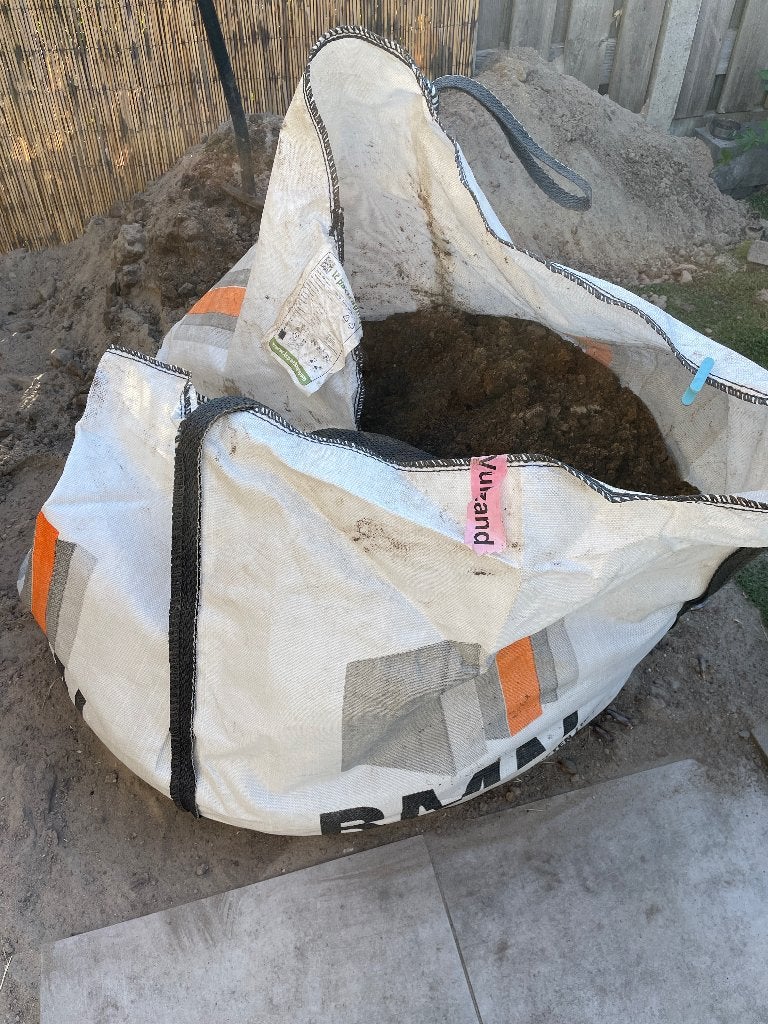 Zwart zand, Tuin en Terras, Ophalen, Gebruikt, Overige typen