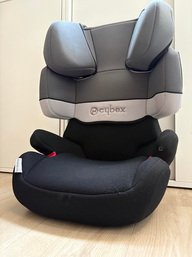Cybex Solution X-fix autostoel - Gray Rabbit, 15 t/m 36 kg, Zijbescherming, Zo goed als nieuw, Isofix