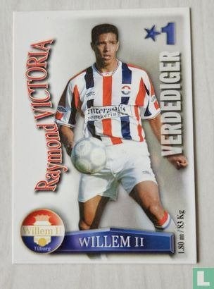 Spelerskaart Willem II - Raymond Victoria 2003, Verzamelen, Ophalen of Verzenden, Zo goed als nieuw, Willem II, Spelerskaart