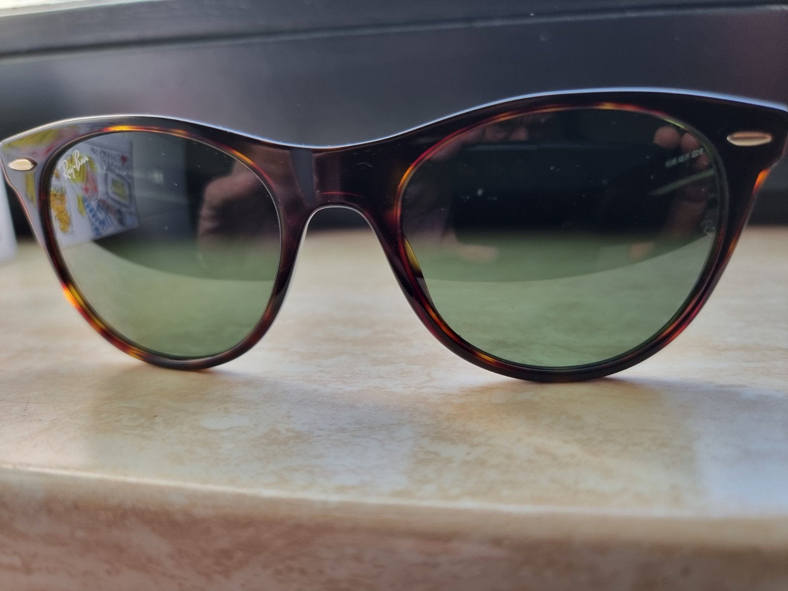 Ray-Ban Zonnebril RB 2185 902/31 Havana Groen, Sieraden, Tassen en Uiterlijk, Ophalen of Verzenden, Nieuw, Groen, Ray-Ban