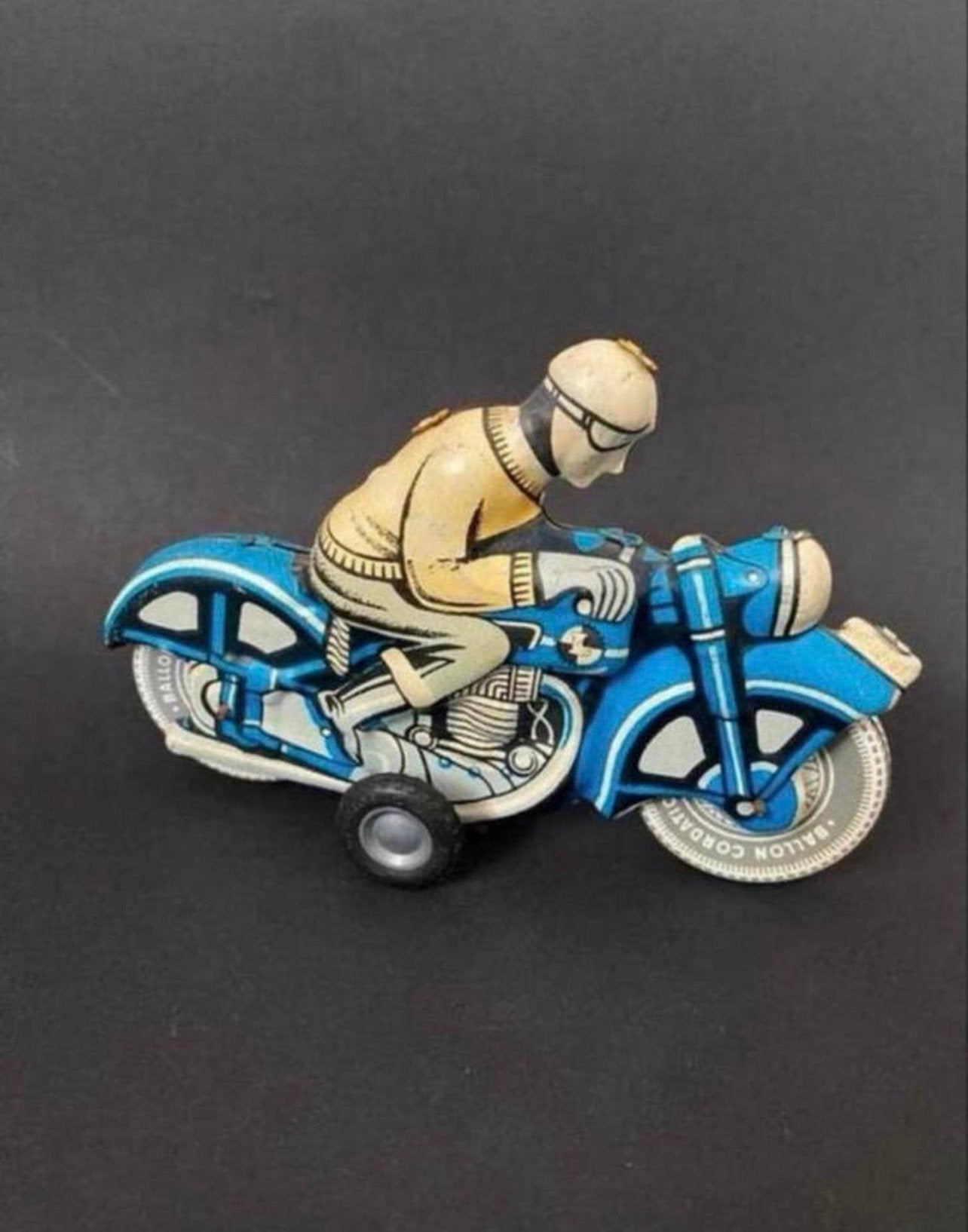 Wind-Up Toy Motorrijder, Jaren ‘70, Ophalen of Verzenden