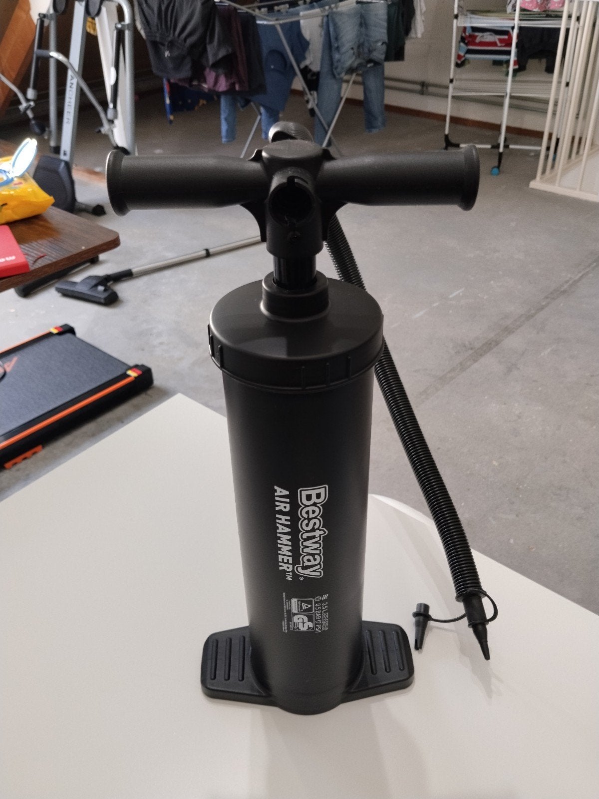 Bestway Air Hammer handpomp, 37 cm, Ophalen of Verzenden, Zo goed als nieuw