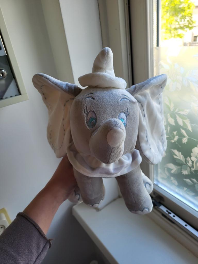Disney dumbo / dombo knuffel, Kinderen en Baby's, Ophalen of Verzenden, Zo goed als nieuw, Overige typen