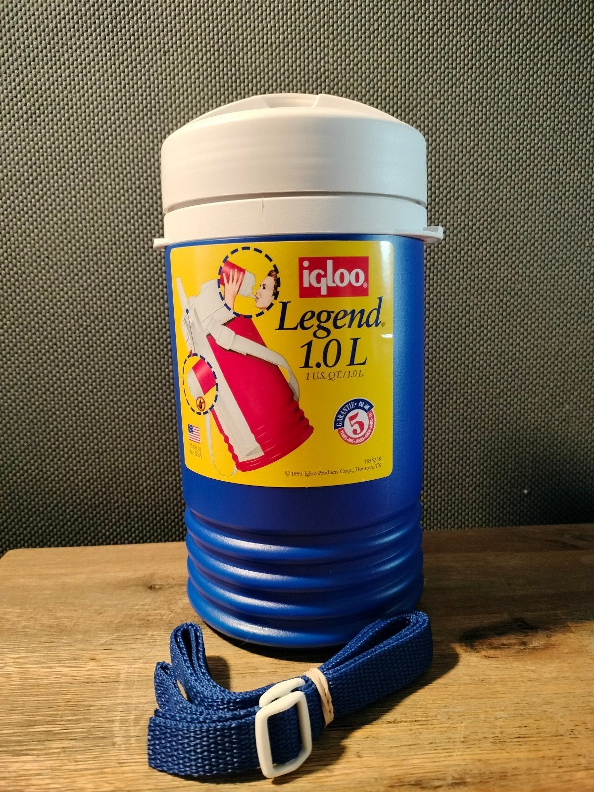 Vintage Igloo gekoelde drinkfles 1.0l, Ophalen of Verzenden, Gebruikt, Koel-accessoire, Koelelement