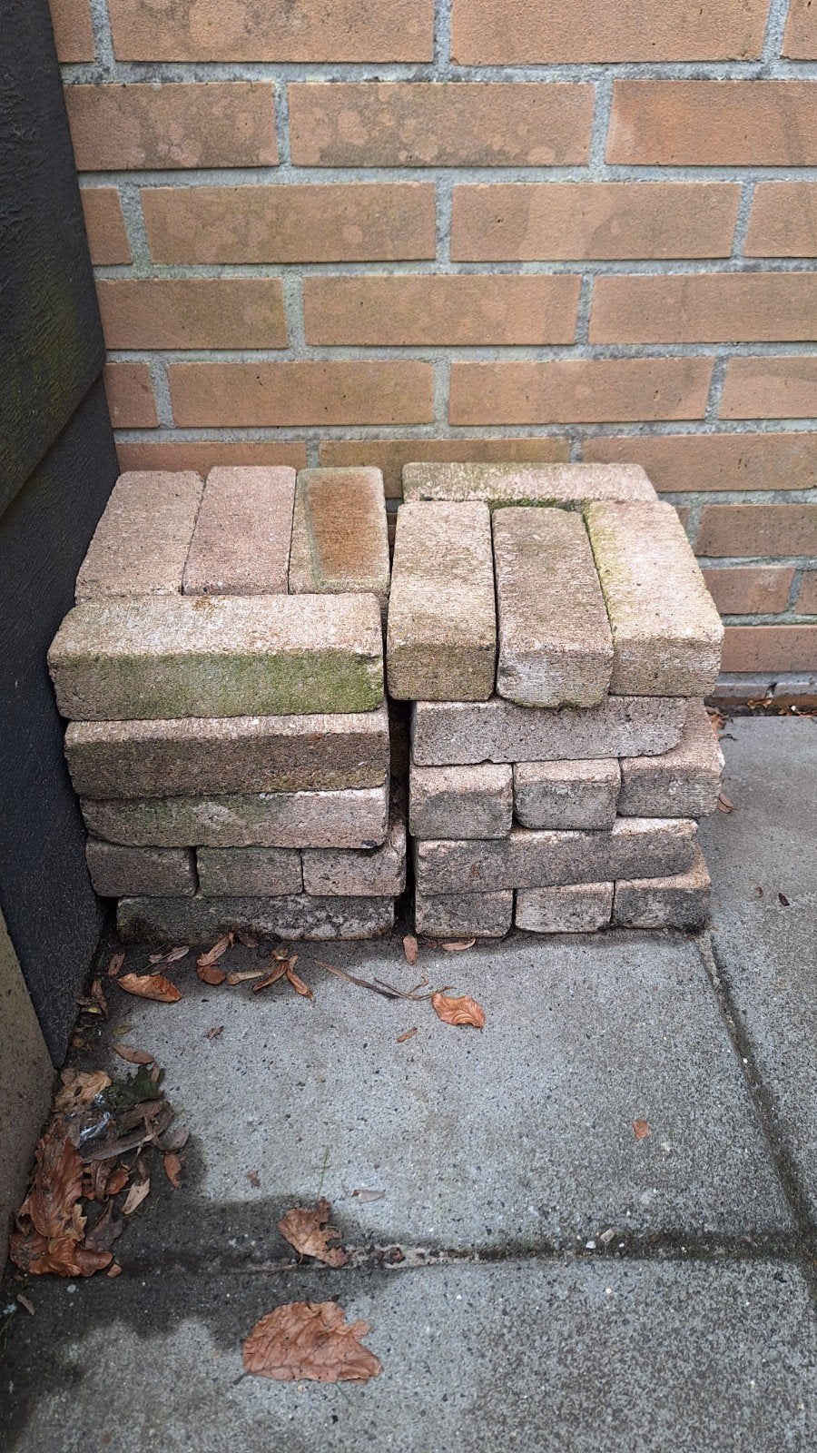 Gebruikte stenen ca 40, Ophalen, Gebruikt, Beton, Klinkers