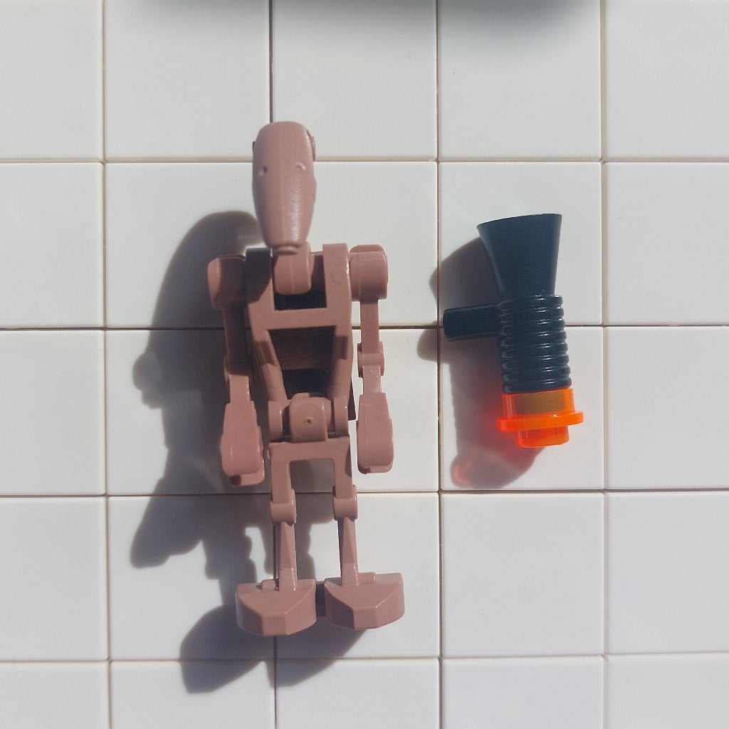 LEGO Star Wars Minifig - Battle Droid - sw0061, Ophalen of Verzenden, Zo goed als nieuw
