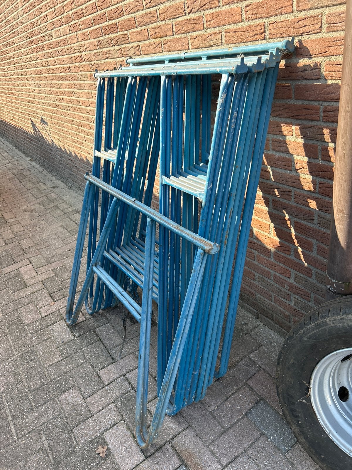 Gebruikte steigerframes - Diverse maten beschikbaar, Ophalen of Verzenden, Gebruikt, Gevelsteiger, 2 tot 5 meter