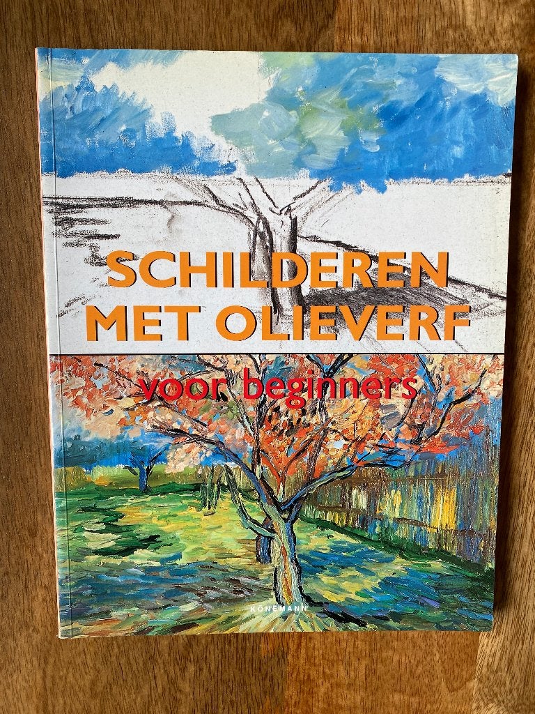Schilderen met Olieverf voor beginners - F.A. Cerver, Ophalen of Verzenden, Zo goed als nieuw, Schilder- en Tekenkunst, F.A. Cerver