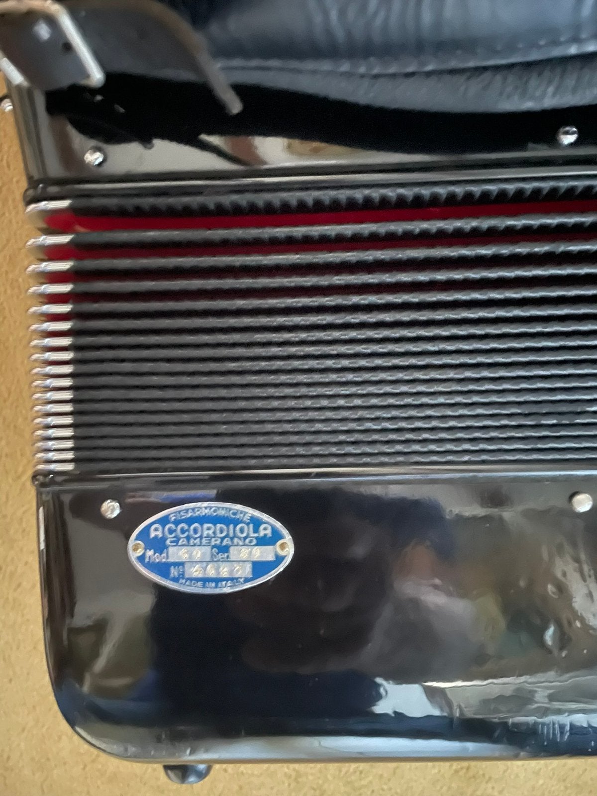 Accordiola Super Manon, Muziek en Instrumenten, Ophalen, Gebruikt, Met riemen, Accordiola