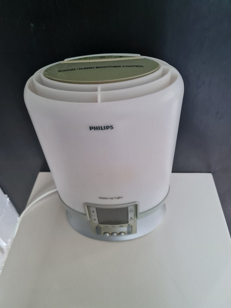 Wekker, wake up light, Ophalen