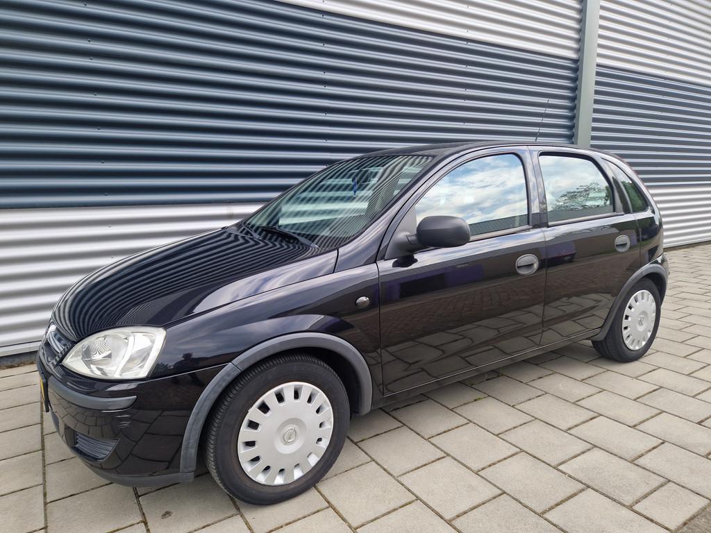 Opel Corsa 1.4-16V Rhythm Nieuwe apk (bj 2005), Auto's, Opel, Bedrijf, Te koop, Corsa, ABS, Airbags, Alarm, Emergency brake assist