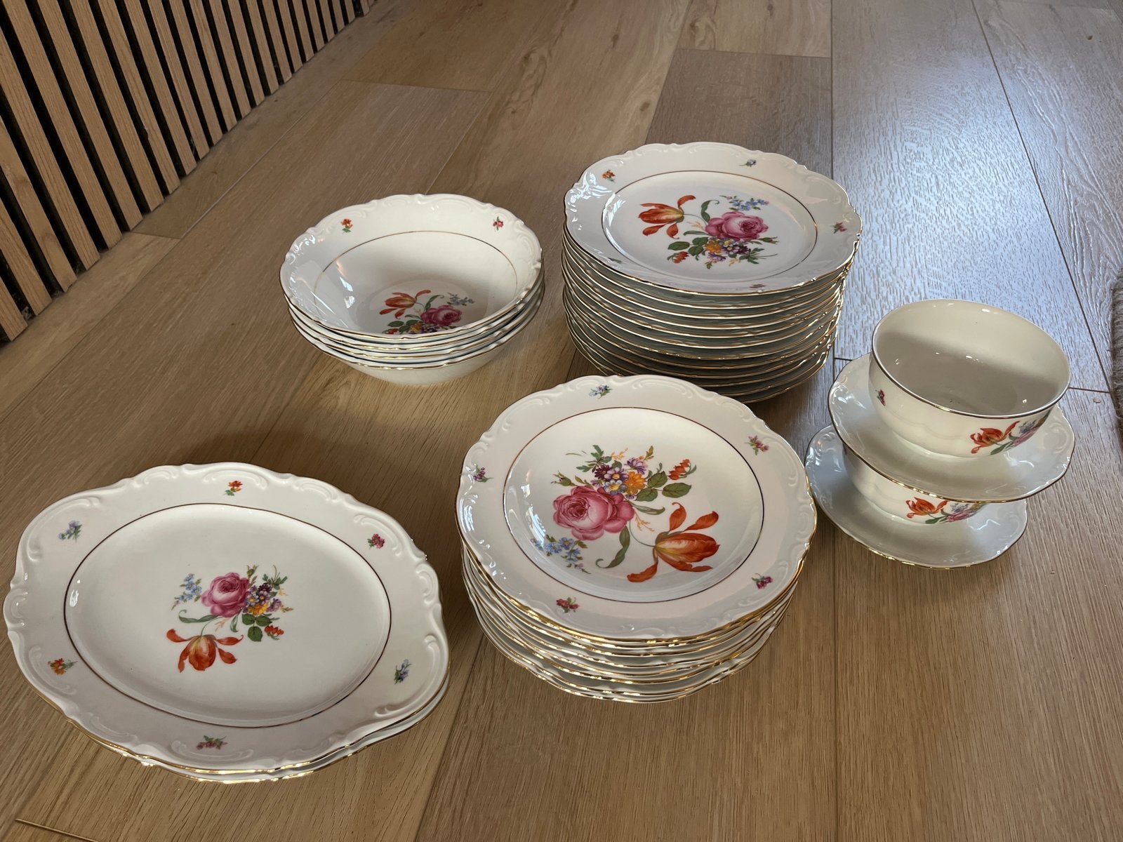 Mitterteich Bavaria servies - Ongebruikt 30 delig, Antiek en Kunst, Ophalen of Verzenden