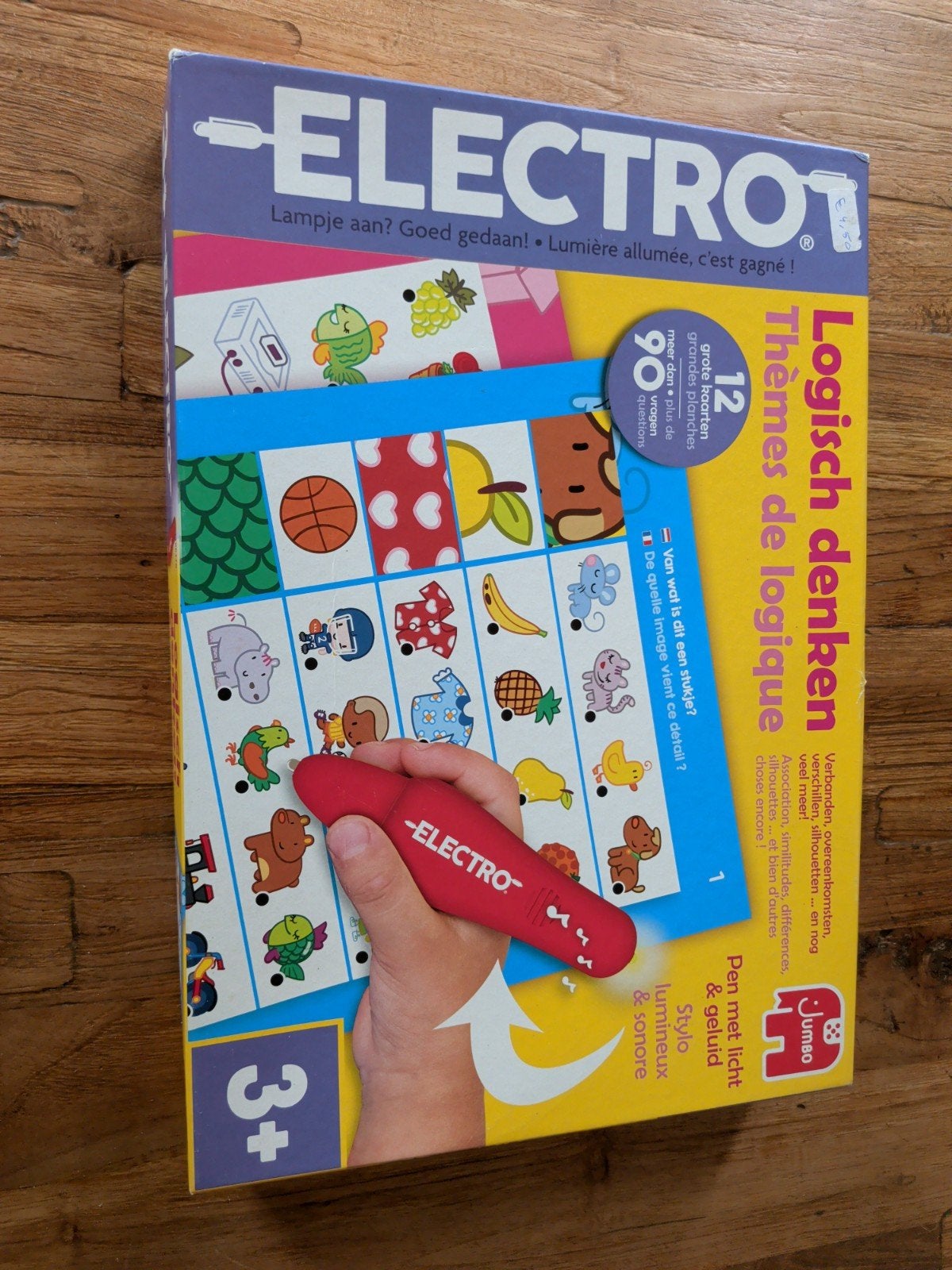 Jumbo Electro Logisch Denken - Educatief Spel 3+, Ophalen of Verzenden, Zo goed als nieuw, Puzzelen, Met licht