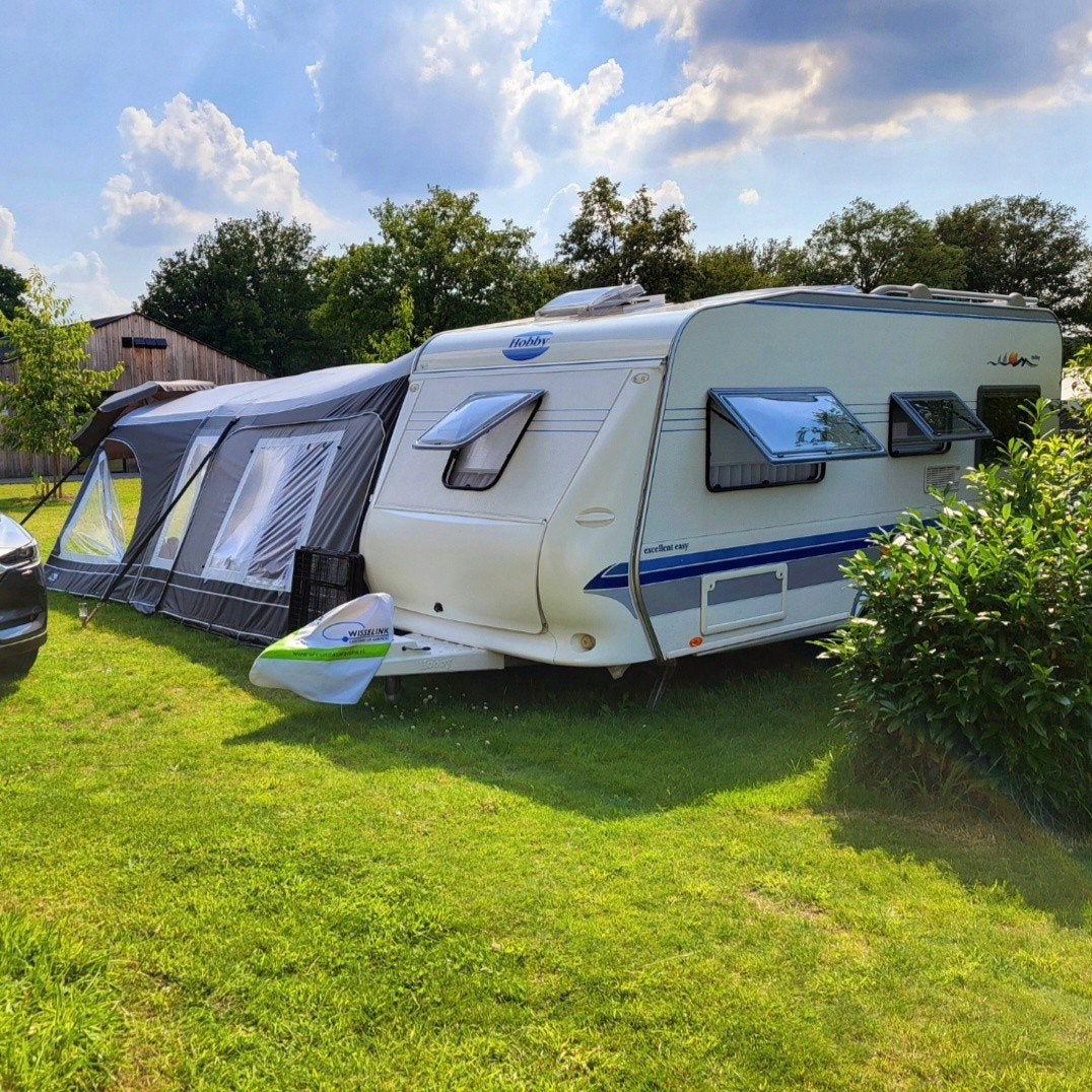 Hobby Excellent Easy 460 UFE met nw voortent/luifel, Caravans en Kamperen, Caravans, Rondzit, Hobby, Particulier, Ringverwarming