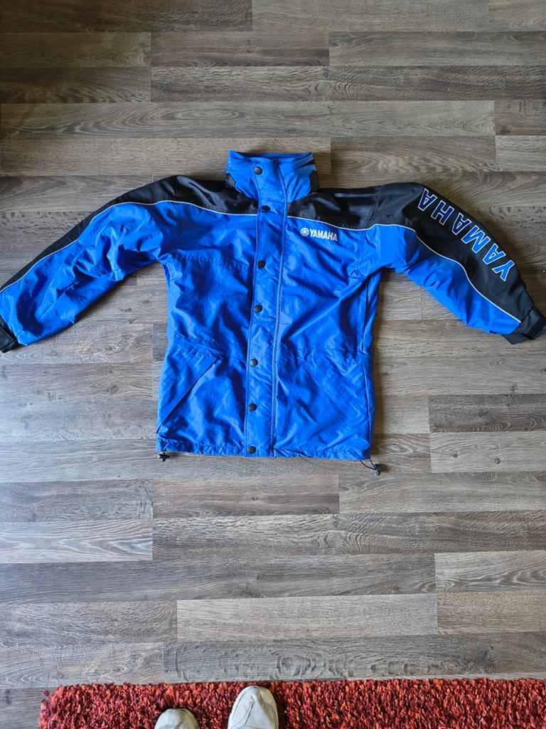 Jas yamaha, Blauw, Ophalen of Verzenden, Zo goed als nieuw, Yamaha