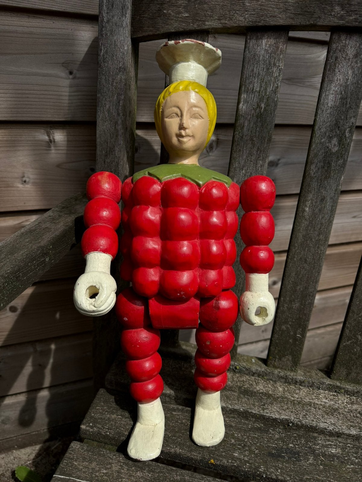 Mooi oud houten reclame-item / beeldje: Flipje uit Tiel, Ophalen of Verzenden, Gebruikt, Overige typen