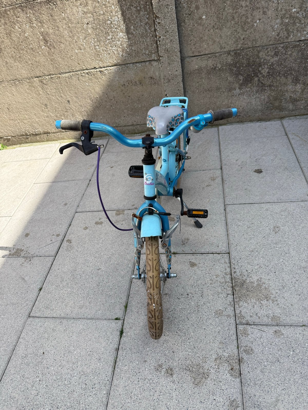 Leuke kinderfiets 16 inch - SuperSuper Lola, Ophalen of Verzenden, Gebruikt, Terugtraprem, 16 tot 20 inch