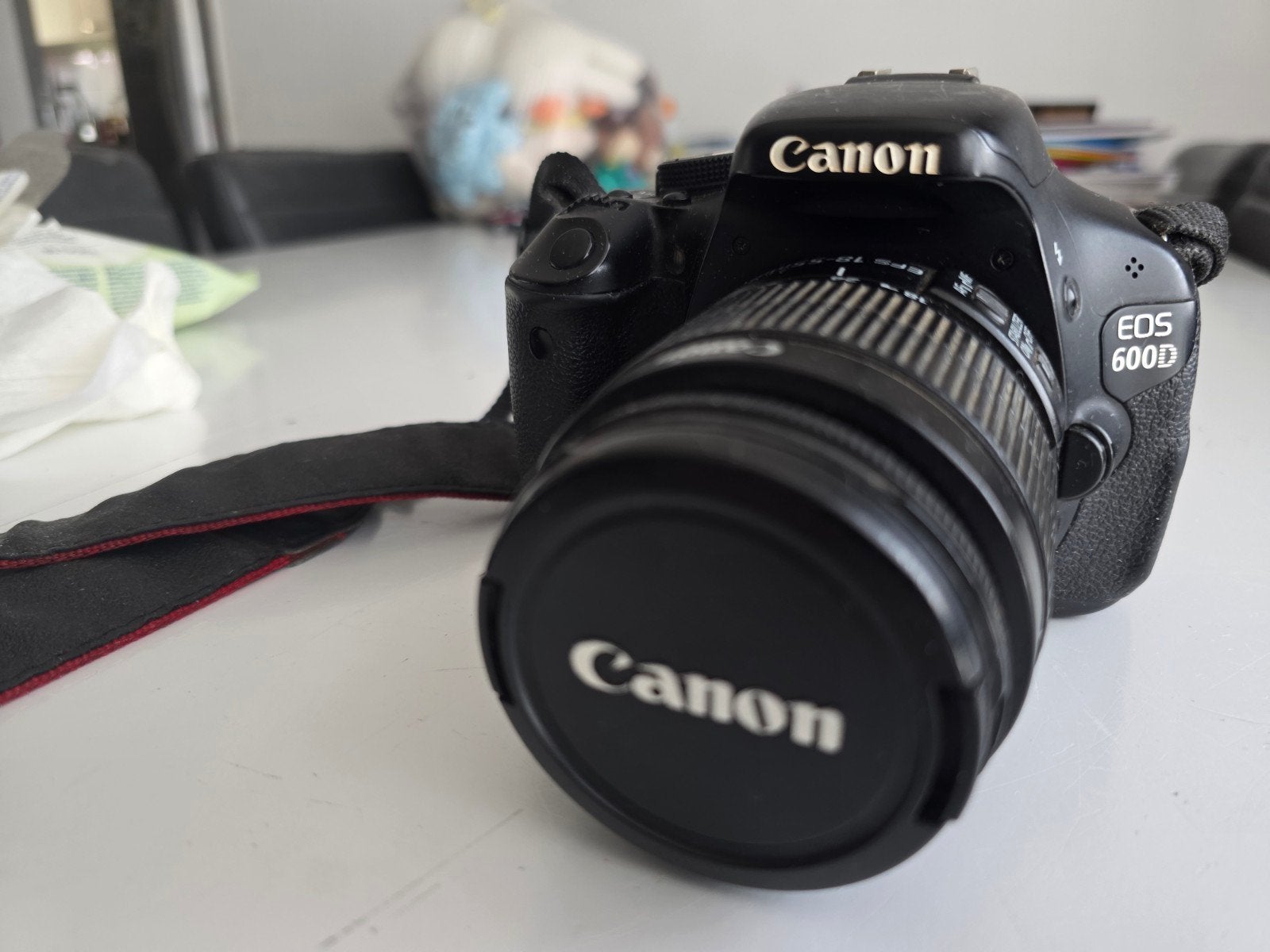 Canon EOS 600D Spiegelreflexcamera, Audio, Tv en Foto, Fotocamera's Digitaal, Gebruikt, Spiegelreflex, Canon, Ophalen of Verzenden