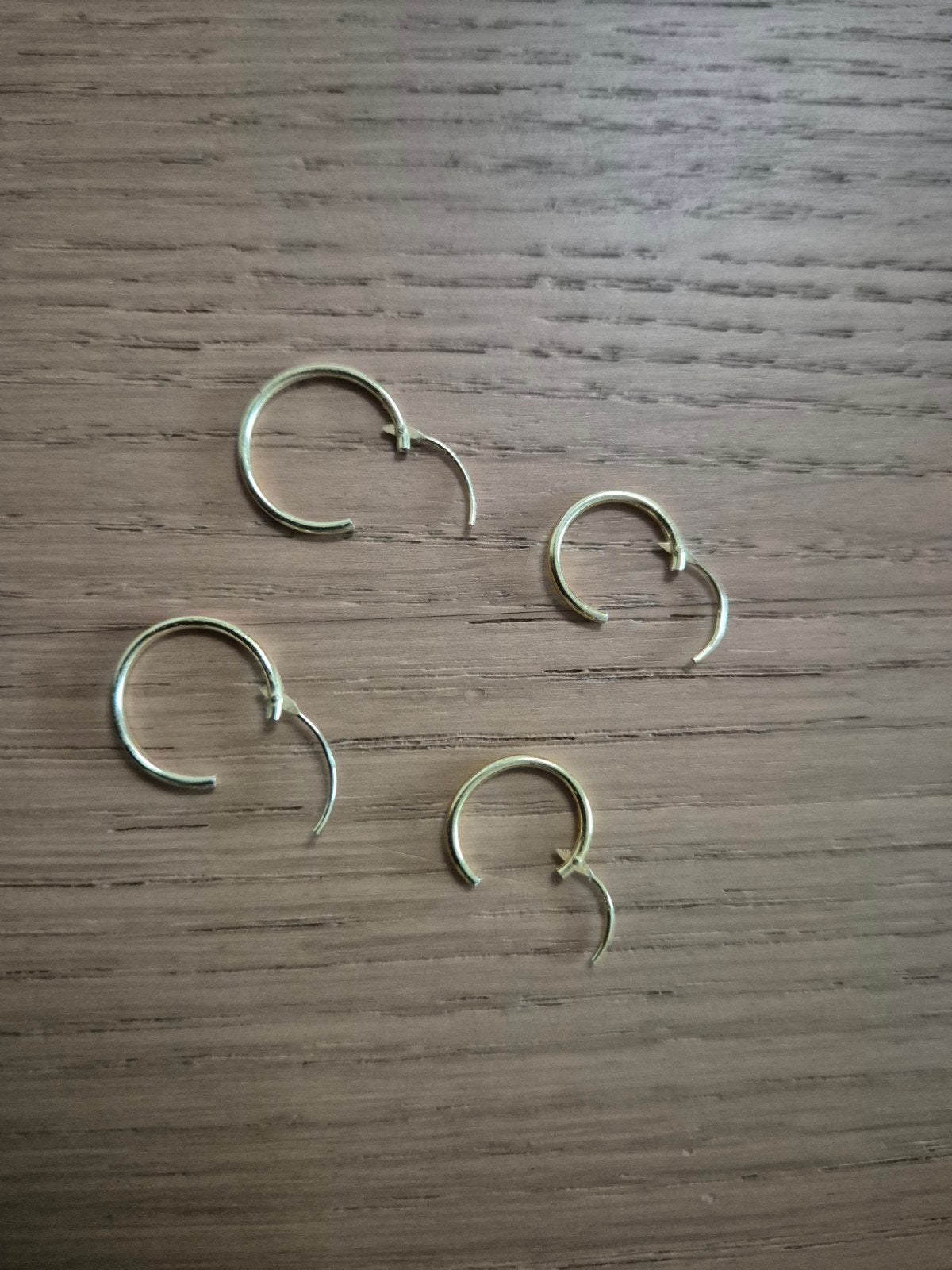 Lucardi Goldplated Oorringen - Zo goed als nieuw, Overige materialen, Hangers, Verzenden, Zo goed als nieuw