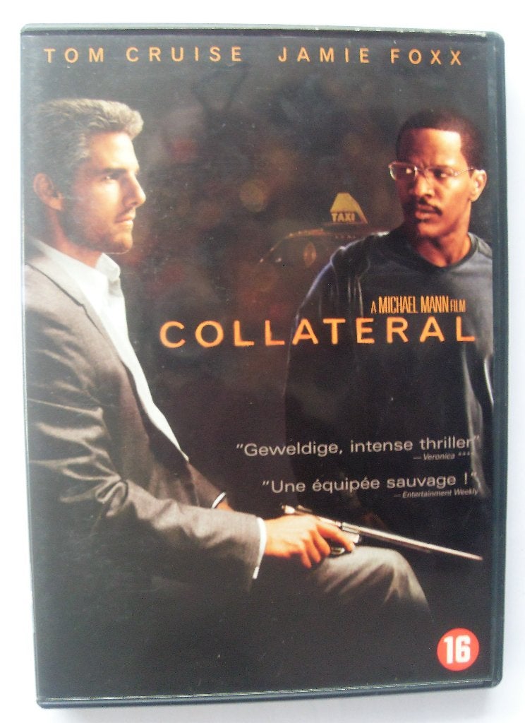 Collateral (originele dvd) Tom Cruise, Vanaf 16 jaar, Actiethriller, Ophalen of Verzenden, Zo goed als nieuw