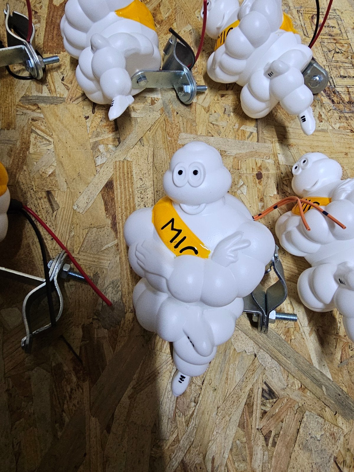 Michelin pop / poppen set 15 cm zittend model incl led, Ophalen of Verzenden, Nieuw