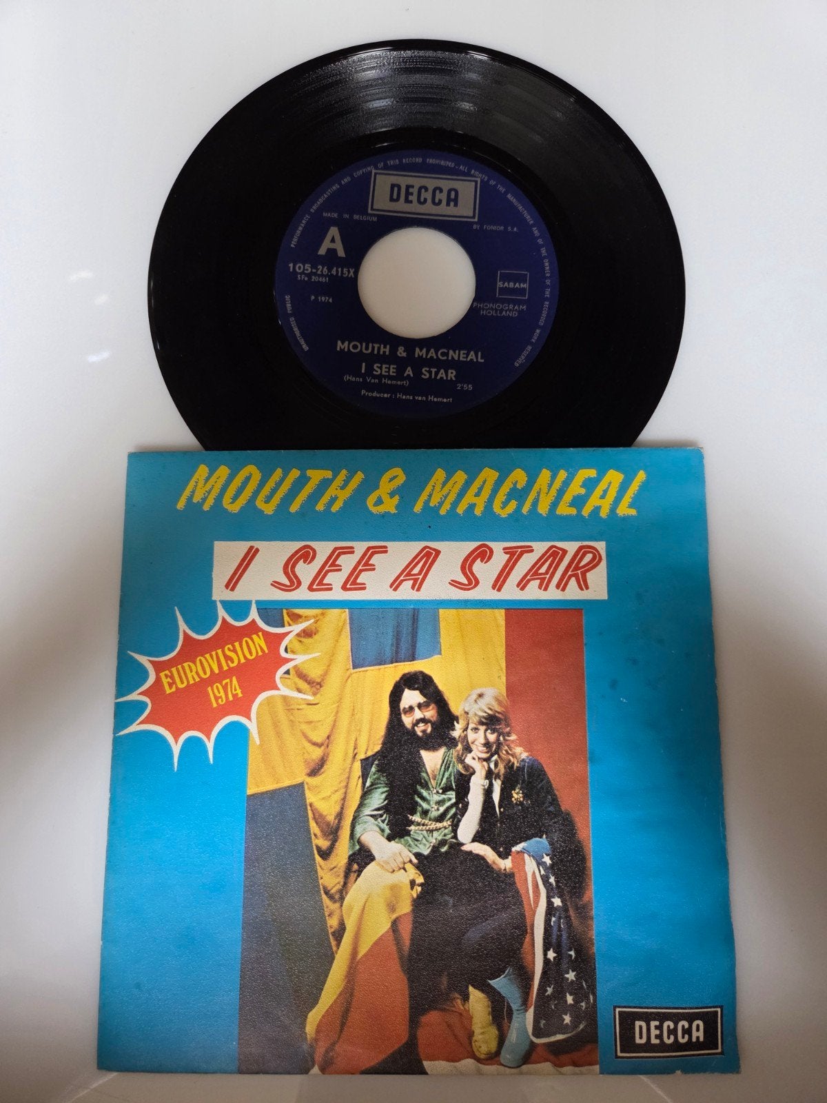 Mouth & MacNeal - I see a star, Cd's en Dvd's, Ophalen of Verzenden, Gebruikt, 7 inch, Pop