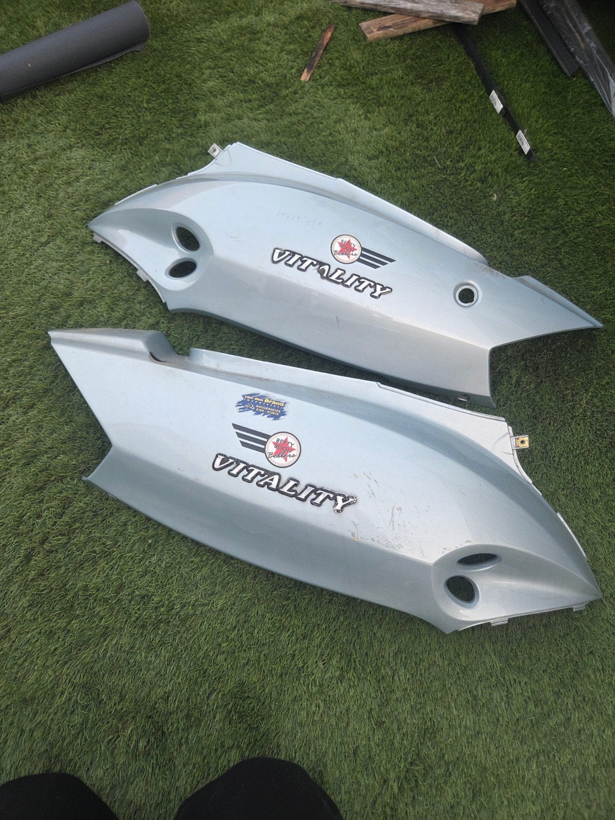 Kymco Vitality achterkappen links en rechts, Ophalen of Verzenden, Gebruikt, Kap, Kymco