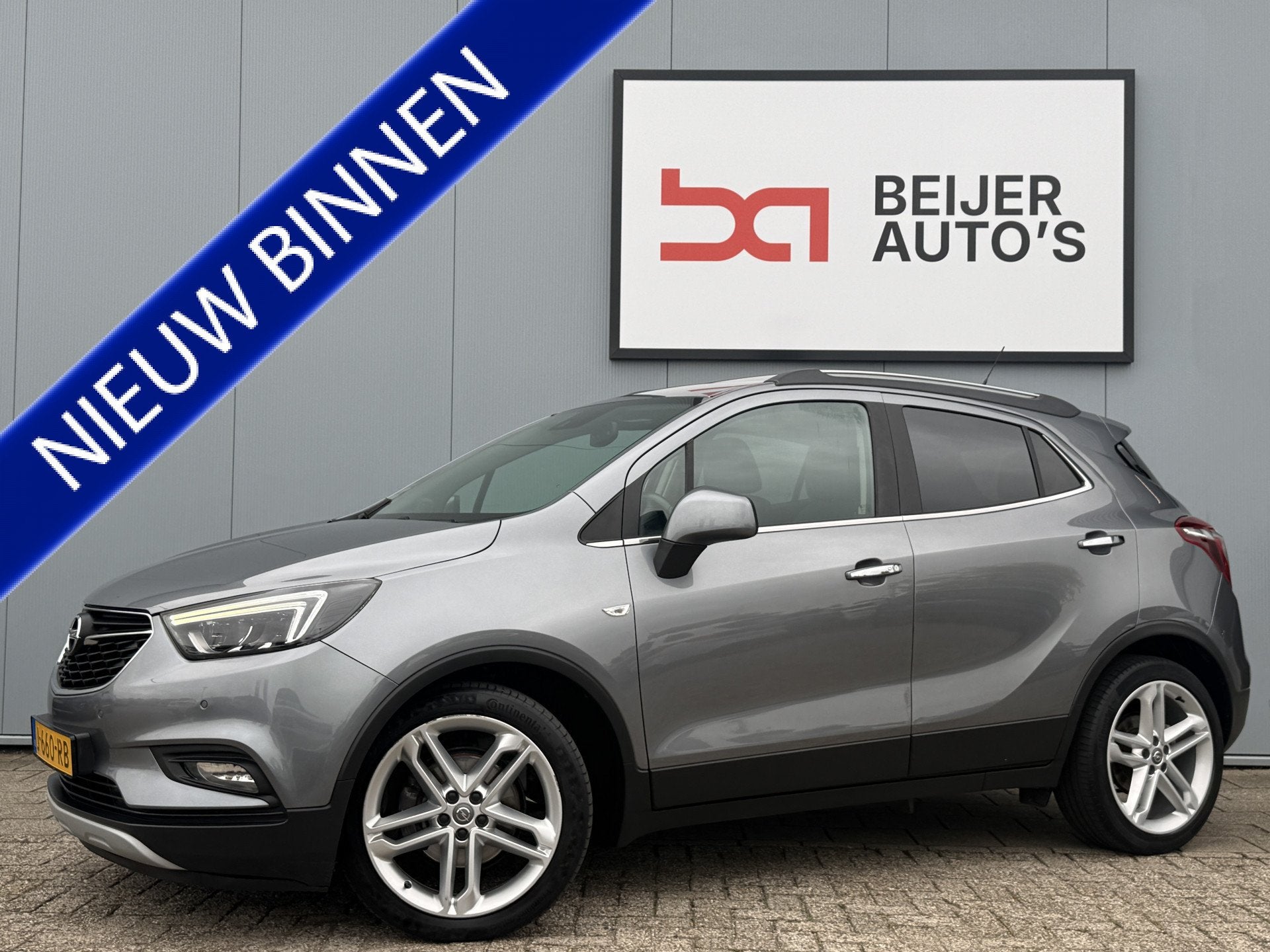 Opel Mokka X 1.4 Turbo Innovation Automaat Carplay/Trekhaak/, Gebruikt, Euro 6, Leder en Stof, 14 km/l